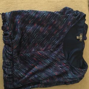 Colorful short sleeved dress